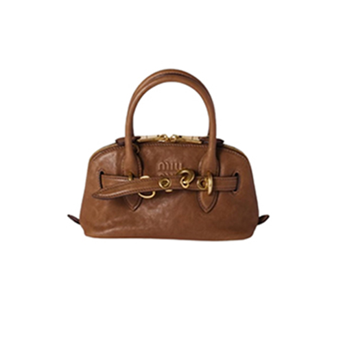 [스페셜오더]MIUMIU-5BP090 미우미우 오크 아방뛰르 미니 나파 가죽 백