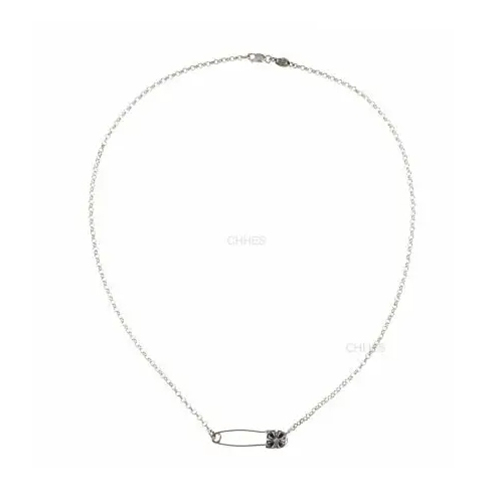 [스페셜오더]CHROMEHEARTS-06083 크롬하츠 실버 핀 스털링 목걸이 남여공용