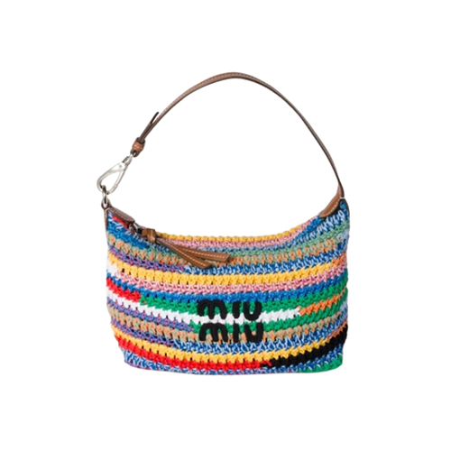 [스페셜오더]MIUMIU-5NE841 미우미우 멀티컬러 크로셰 파우치