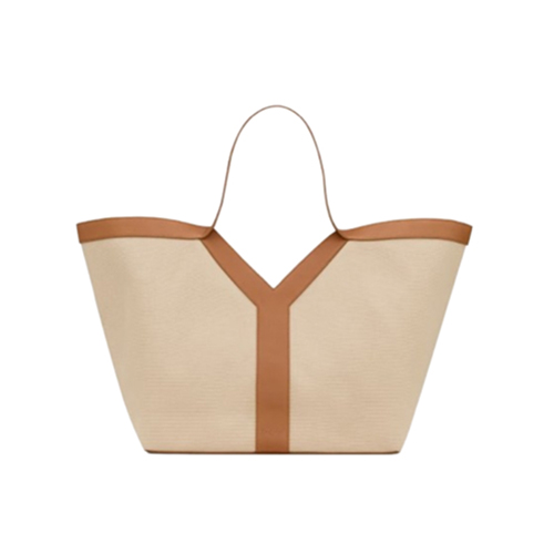[스페셜오더]SAINT LAURENT-817602 생 로랑 내추럴 캔버스 y 토트 백
